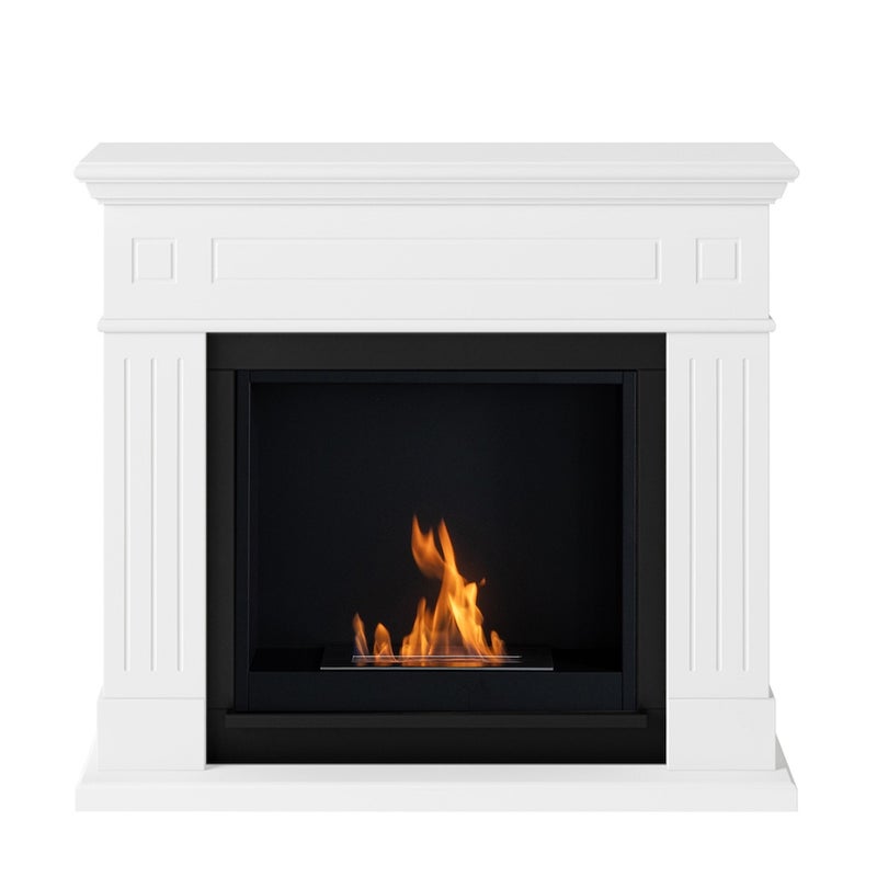 Biokominek portalowy z MDF TAGU Larsen biały lakierowany - 1 szt