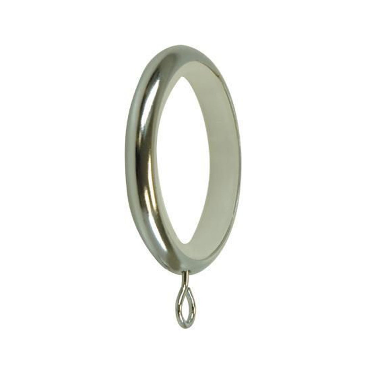 10 Anneaux Avec Insert Carbone 35x42 Mm - Pour Rails à Rideaux, Système Coulissant