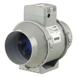 Ventilateur Extracteur Silencieux 125mm Avec Minuterie – Bouche Avant Or – Prostko LTD