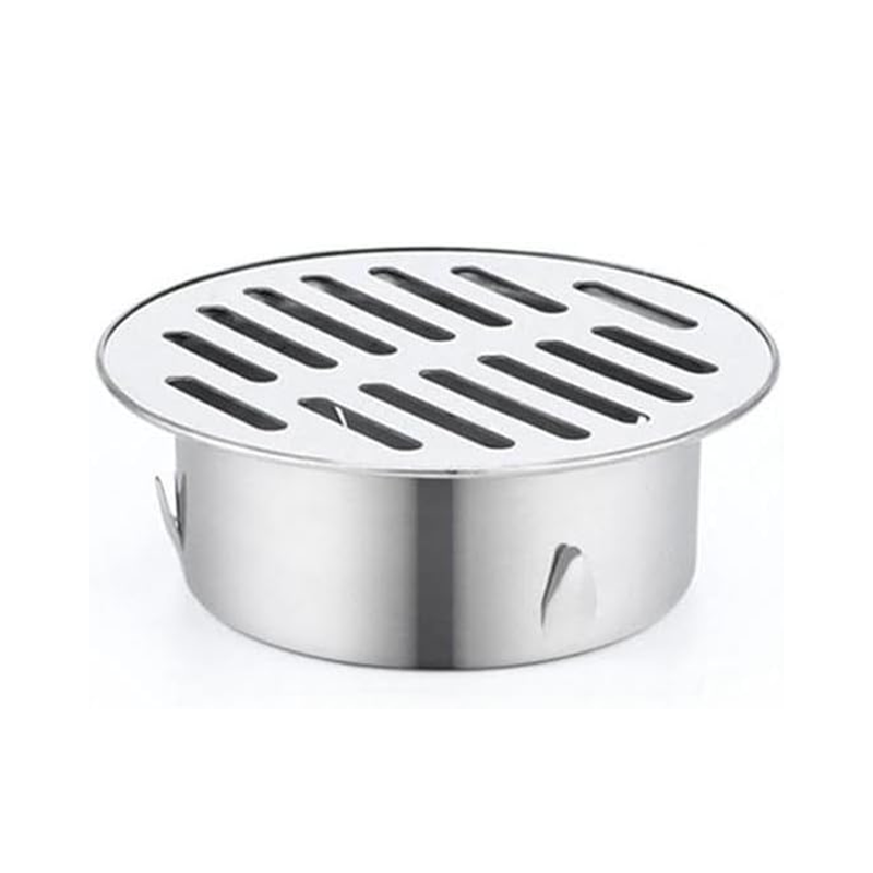 Siphon De Sol Carré Anti-odeur En Acier Inoxydable - MXZZAND - 11CM