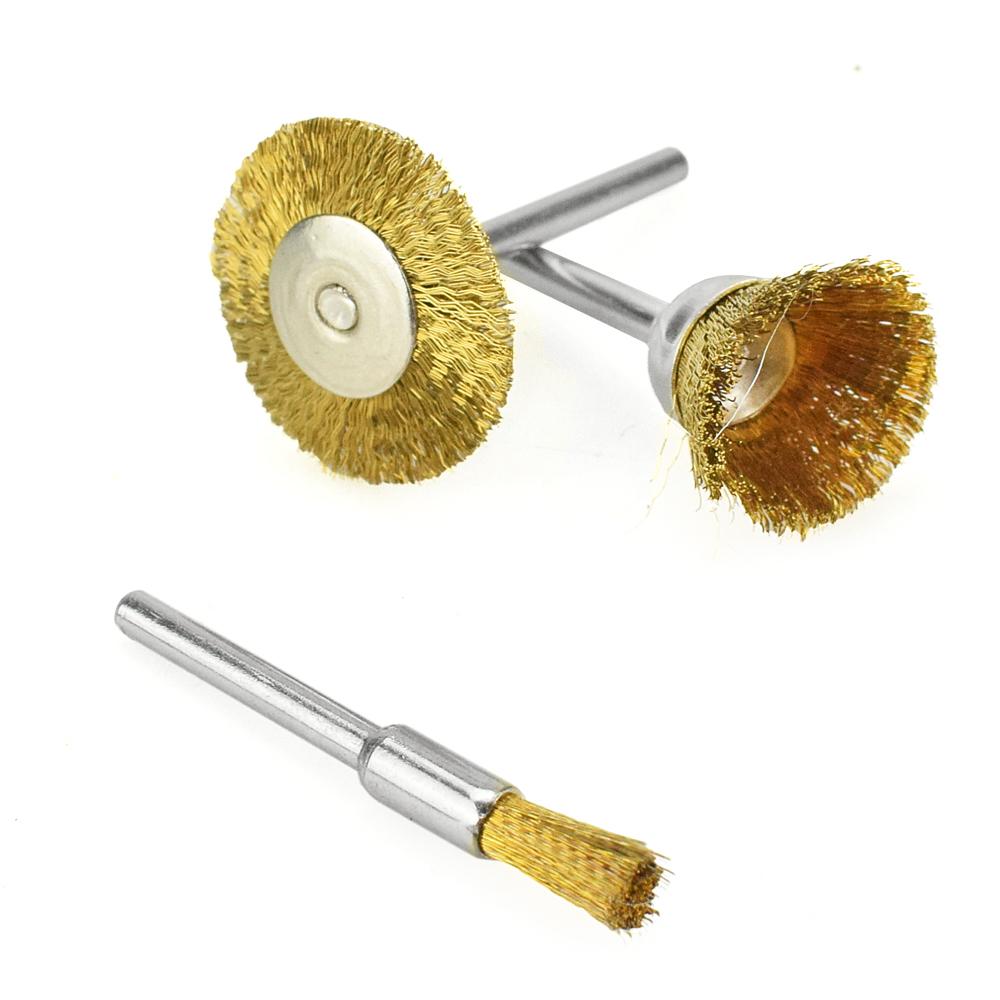 Mini outil rotatif 147 pièces – Kit multifonction haute vitesse pour ponçage, polissage, perçage, gravure bois métal avec disques, brosses et embouts - 4