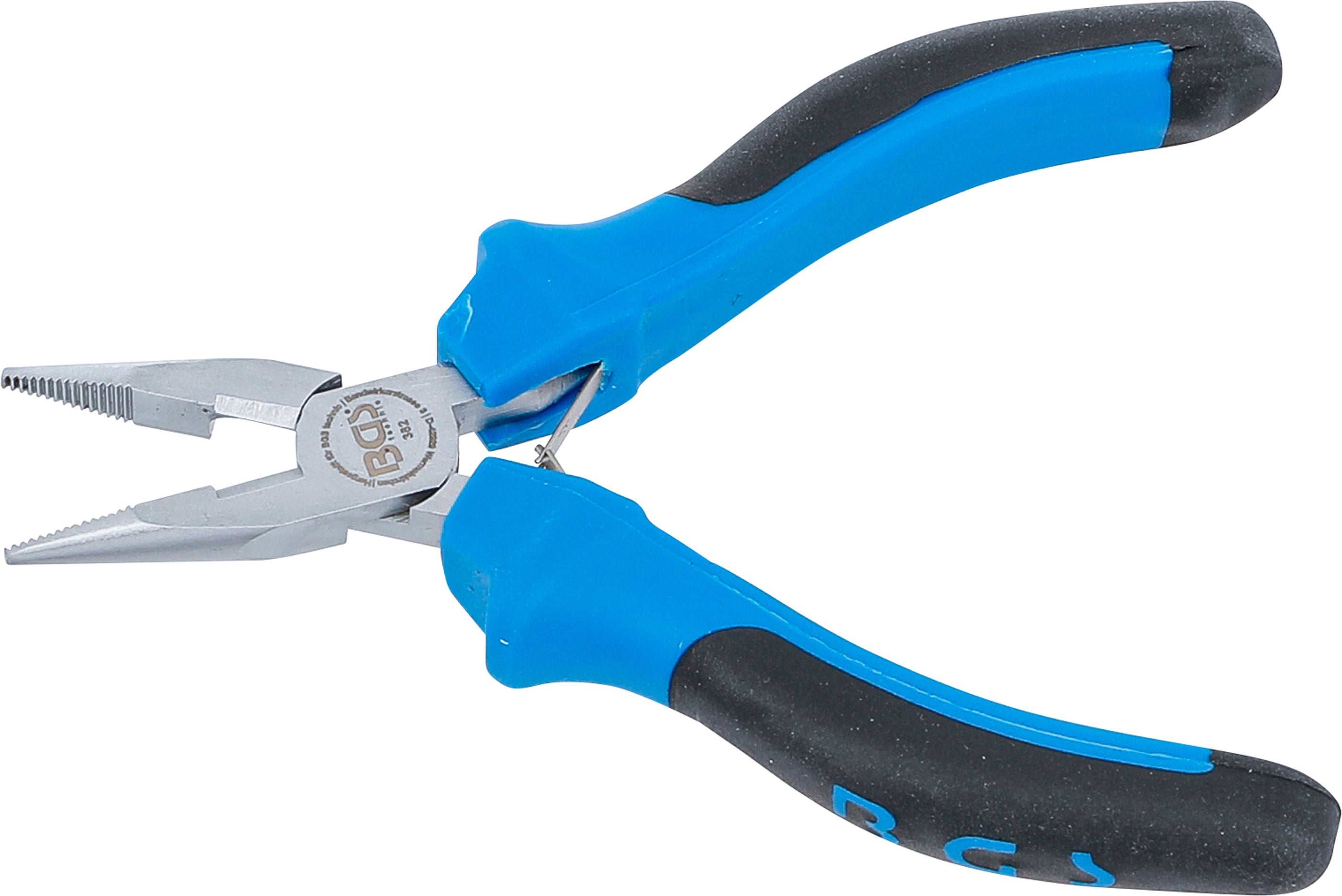 BGS Elektronik-Spiczaste obcęgi proste ze sprężyną 130 mm - 382