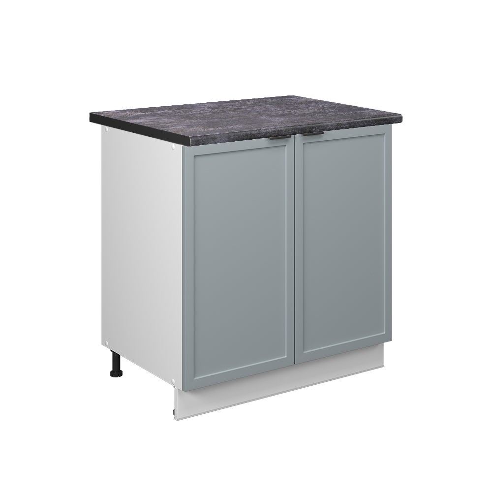 Vicco Szafka pod zlew Fame-Line, Jasnoniebiesko-szary, 80 cm z półką, BP Antracyt