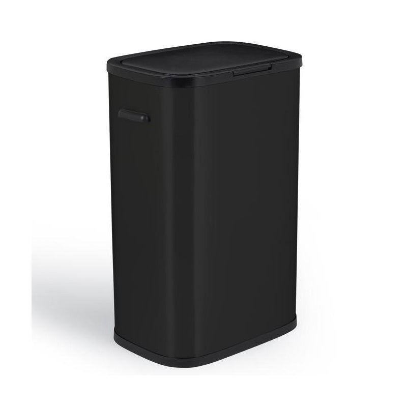 Kosz na Śmieci Push Inox PORTLAND czarny 60L