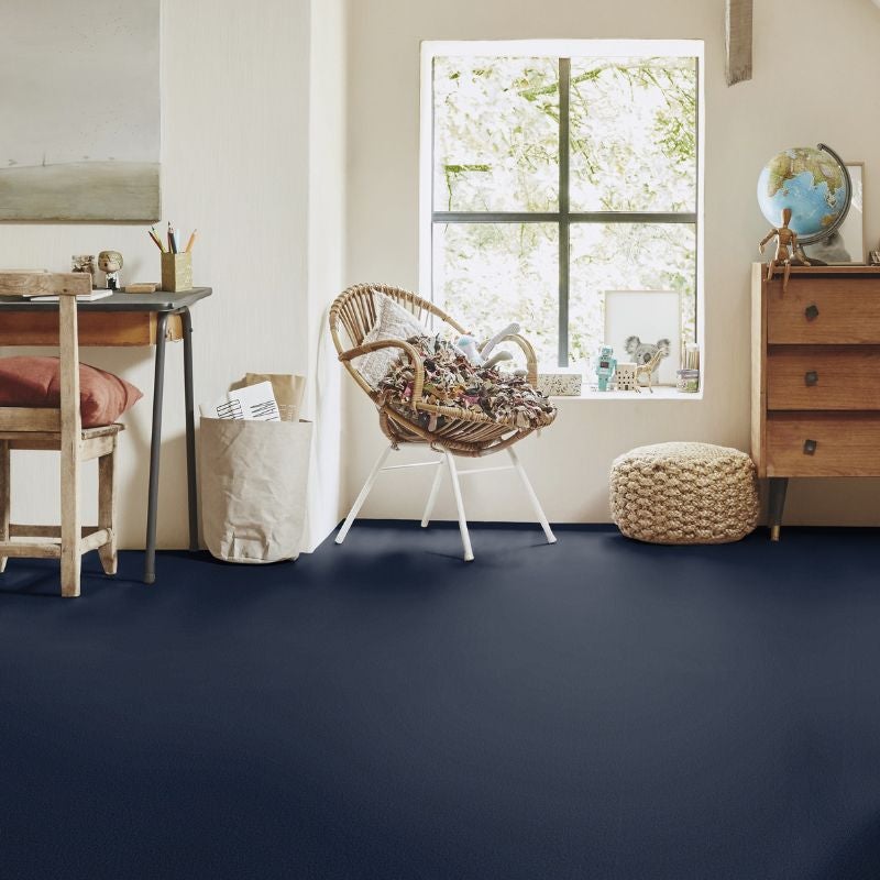 Arquiservi - Moqueta en loseta Báltica Azul Índigo 50x50 (5M2) | Antiestática, insonorizante y apta para oficinas y hogar - 4