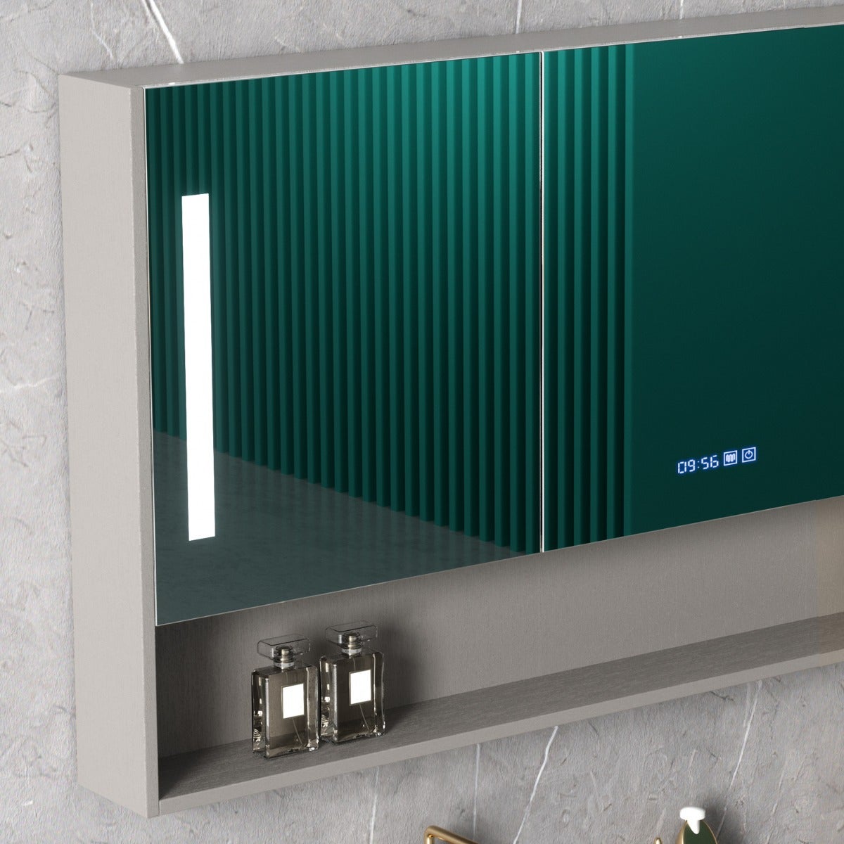 Meuble de salle de bain Beige Madras - 118 cm - 3