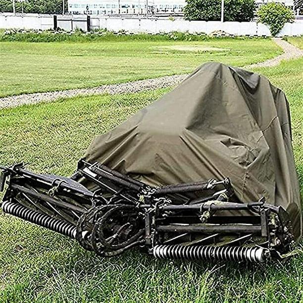 Housse de protection pour tondeuse autoportée, bâche imperméable pour tondeuse à gazon, housse universelle pour tracteur de pelouse, protection UV - 2