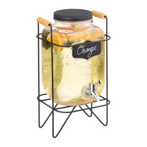 Dispenser per bevande con rubinetto e stand | Rausa srl