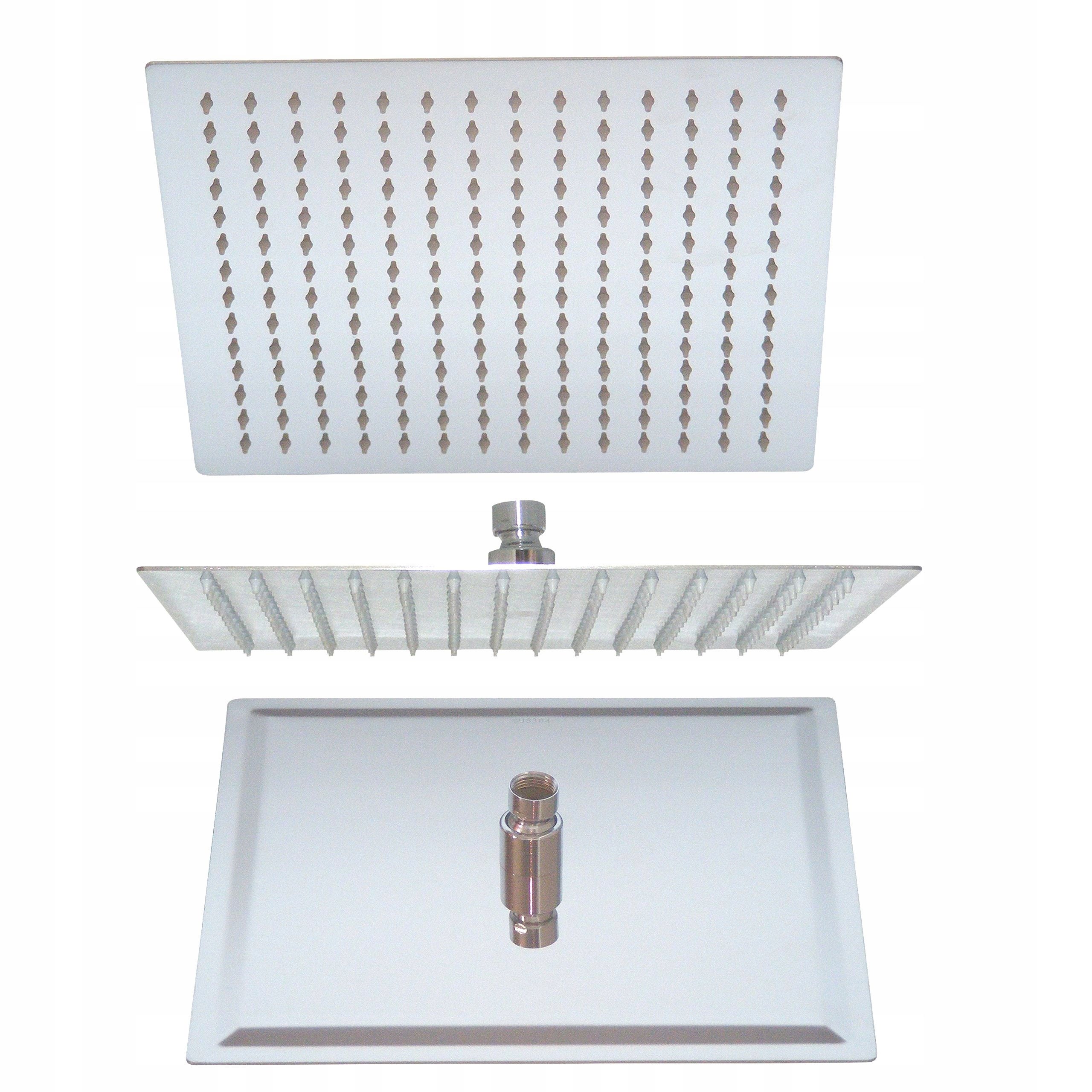 Deszczownica prysznicowa Estiva SLIM QUADRO 20 cm kwadratowa srebrna