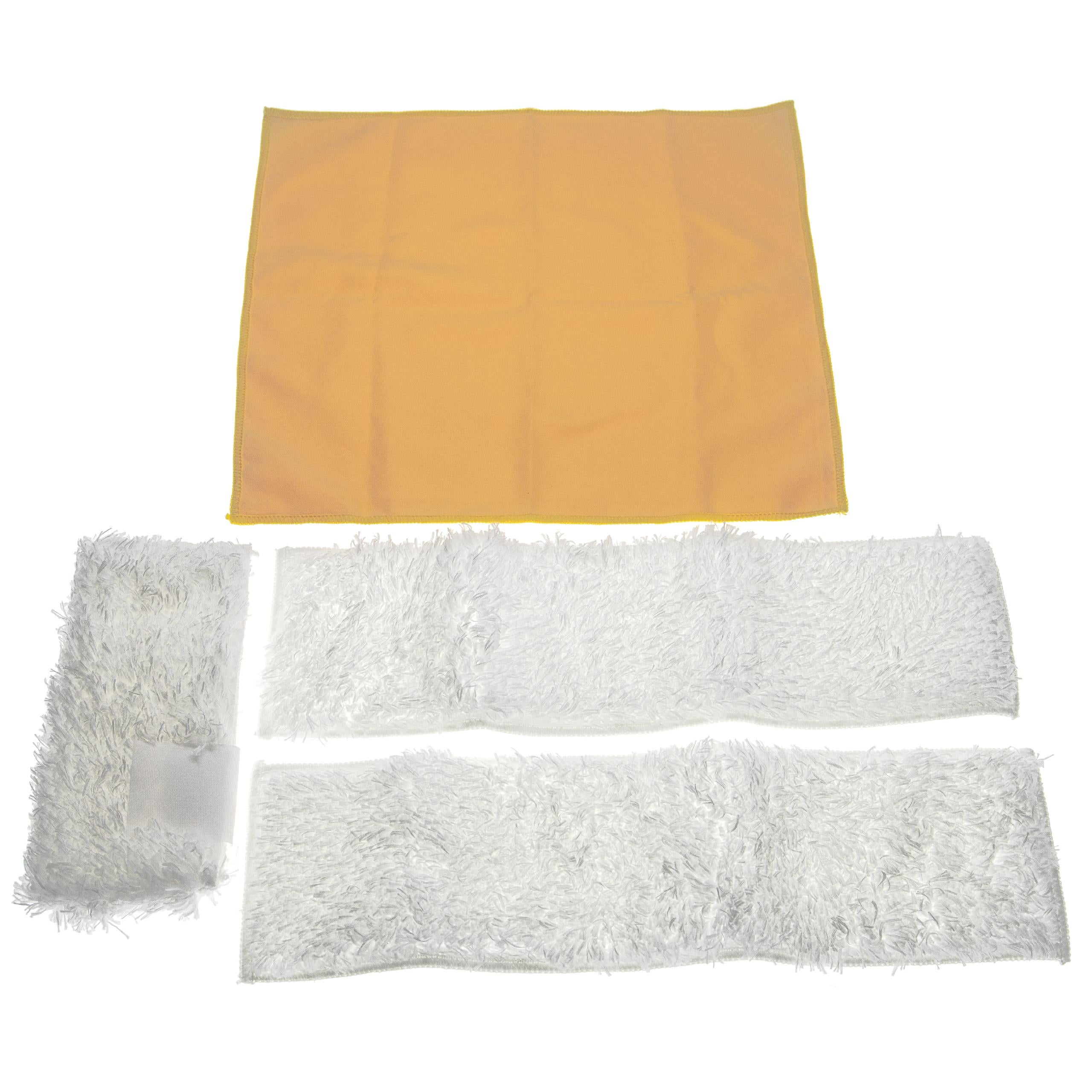 Lot De 2 Housses Microfibre De Rechange Pour Kärcher SG 4/4, SC 6.800 CB/C - Neuf, Blanc
