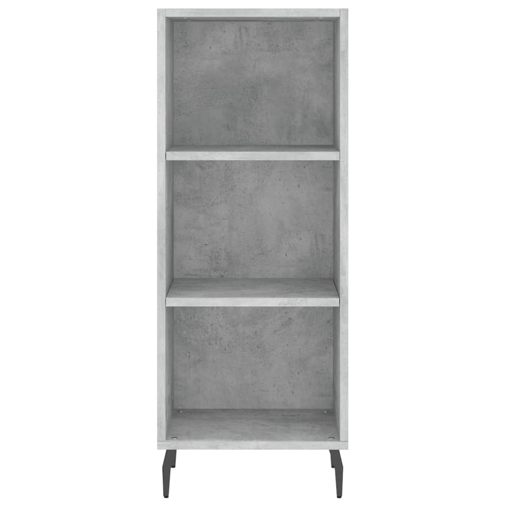 Credenza alta Grigio cemento 34,5x34x180 cm MDF - 8