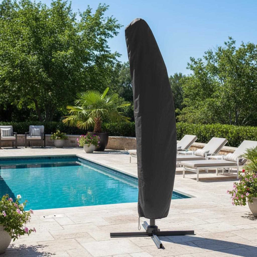 Housse pour parasol grise - Pour modèles Ø 350, 3 x 3 et 3 x 4 m - 2