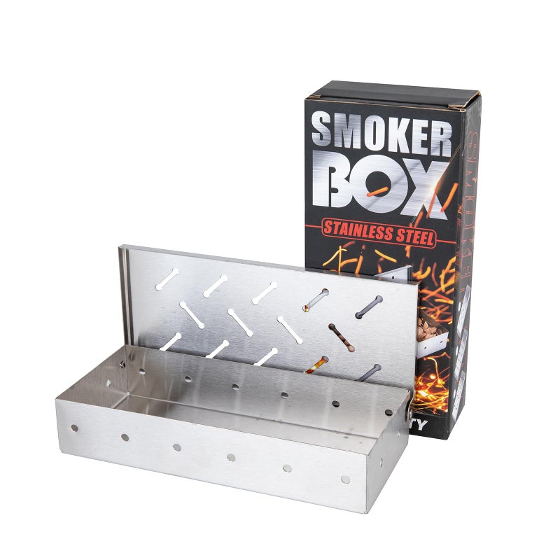 Wędzarnia na pellet ze stali nierdzewnej do grillów, pieców gazowych i innych pieców do mięs.