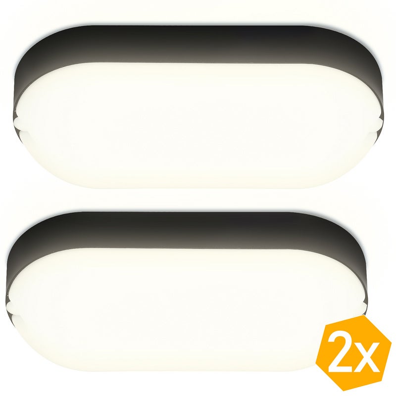 Lampe LED Tube Très Plate 30-120 Cm - Pour Plafond, Bureau Ou Cave | IP20, Réglable En Longueur Et Couleur