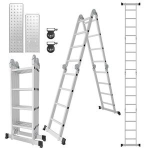 ENEN Tappetini Per Scale Interne Copri Scalini Antiscivolo, Tappeto Per Scale Gradini Antiscivolo Di Sicurezza Tappeti Per Scale Autoadesivi Riutilizzabile (10pc,Pietra-Grigio Argento - Foto 9