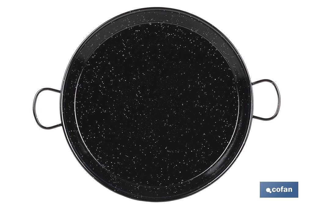 Padella Paella In Acciaio Inox 34 Cm - Per Feste E Cucina All'aperto, 8-10 Porzioni - Foto 4