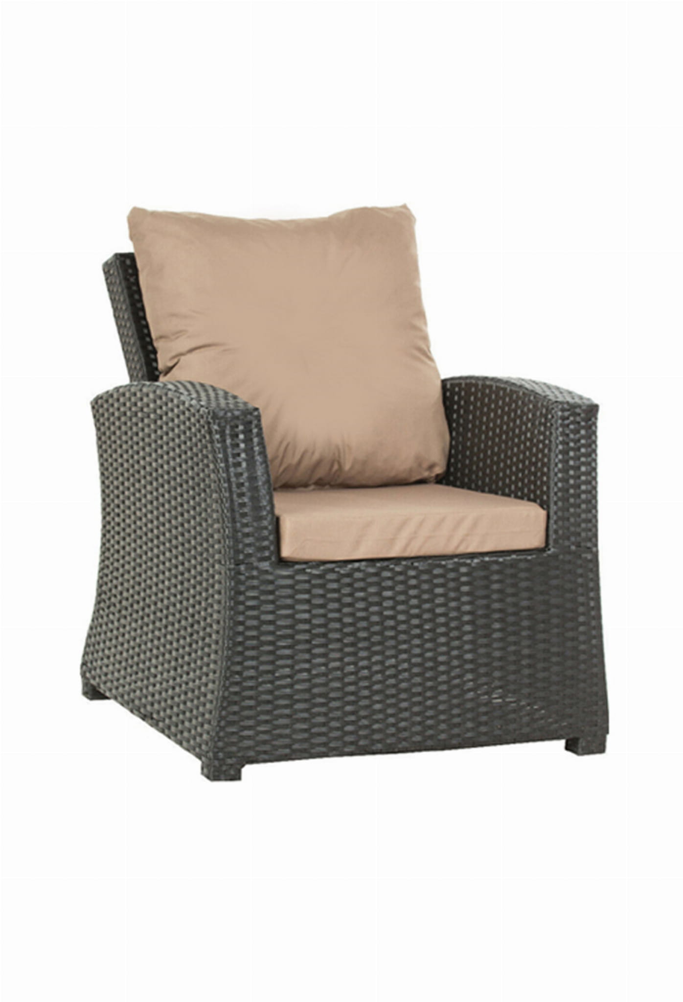 6 x Poduszki na krzesło ogrodowe 56x52x7+56x50 Beżowa poduszki na krzesło z oparciem fotel ogrdowy rattanowy poduszi na krzesło na zewnątrz