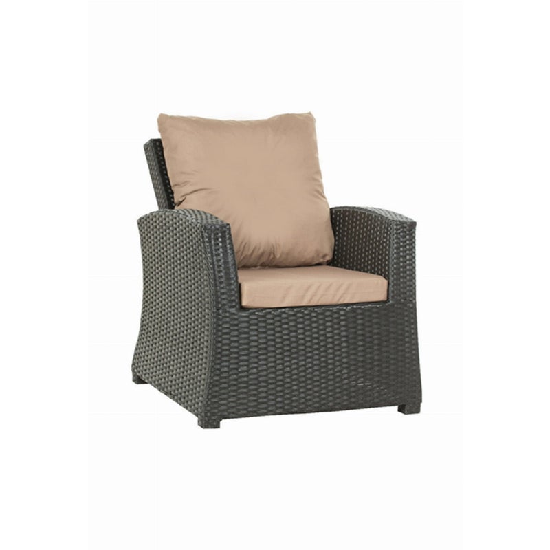 6 x Poduszki na krzesło ogrodowe 56x52x7+56x50 Beżowa poduszki na krzesło z oparciem fotel ogrdowy rattanowy poduszi na krzesło na zewnątrz