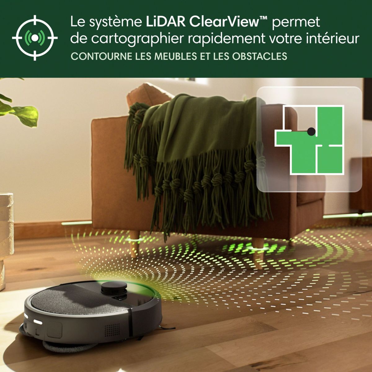 iRobot Roomba 405 Combo Plus 2 l Sem bolsa Preto - 6
