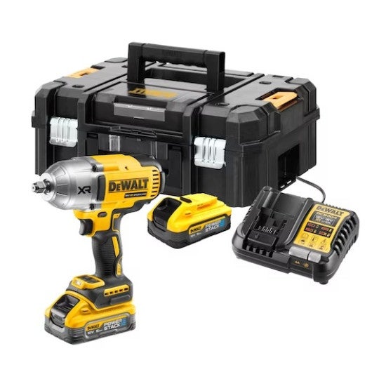 Boulonneuse 1/2” xr 18v dewalt 5ah li-ion brushless 1396 nm jonc de sécurité - dcf900h2t-qw