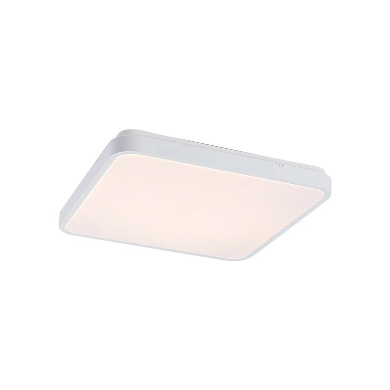 Plafon Alenzo kwadratowy biały LED 36W 3000/4000/6000K 2350lm wym: 6,5 x 42 cm IP44 tworzywo sztuczne Rabalux