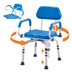 Chaise De Chasse Pivotante 360° VEVOR - Pliable, Silencieuse, Charge 136kg, Bandoulière, Pour Pêche Camping