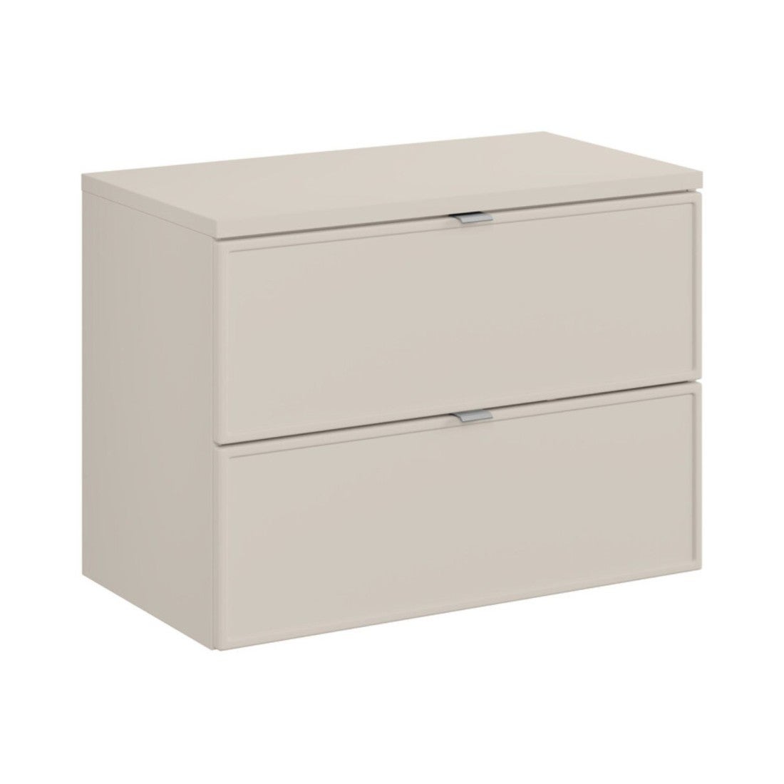 Conjunto para baño brazza: mueble bajo lavabo con cajones 80cm + encimera para lavabo