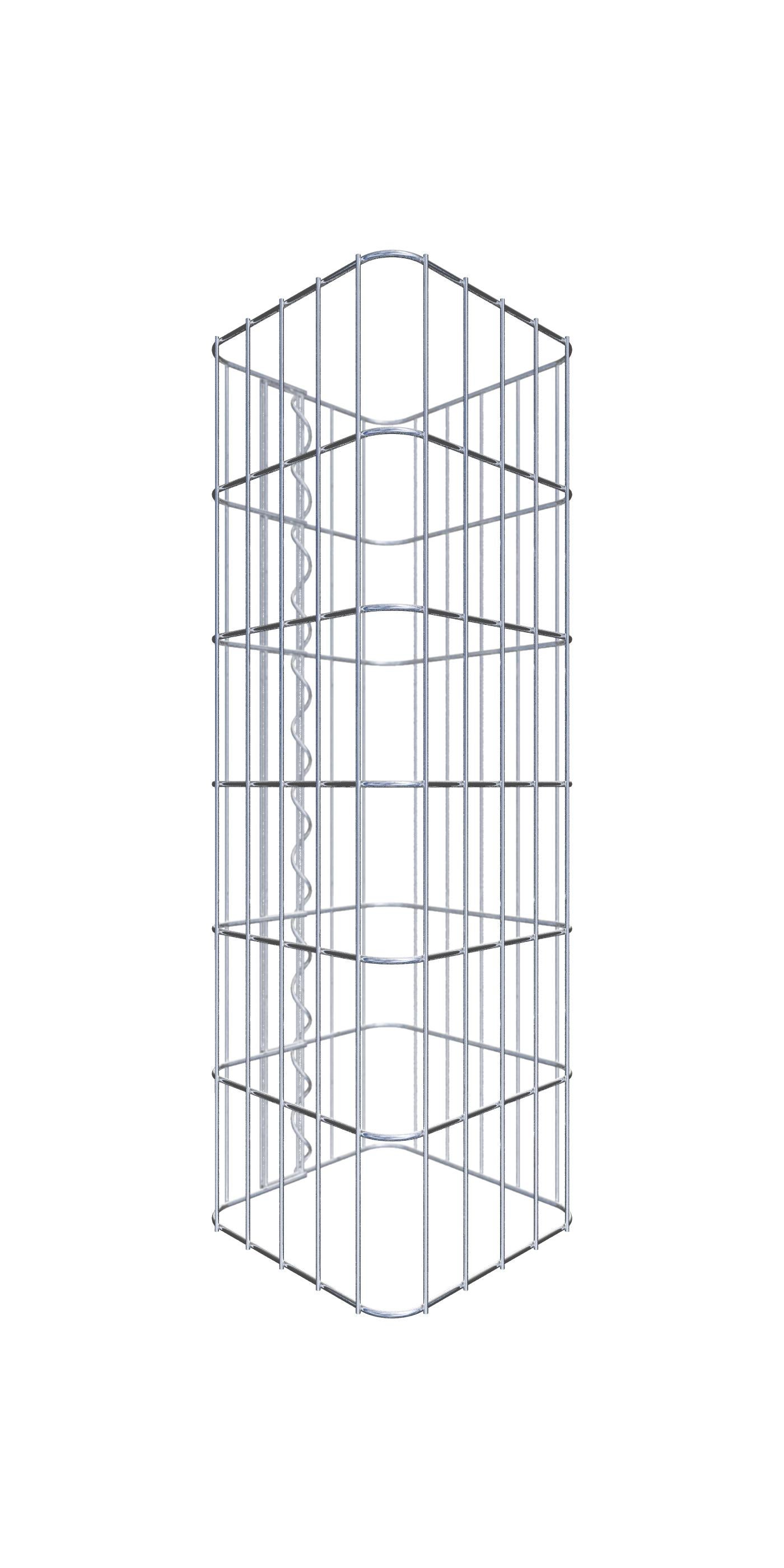 Colonne De Gabion Carr e 27 Cm X 27 Cm Mailles 5 X 10 Cm Hauteur colonne-de-gabion-carr-e-27-cm-x-27-cm-mailles-5-x-10-cm-hauteur