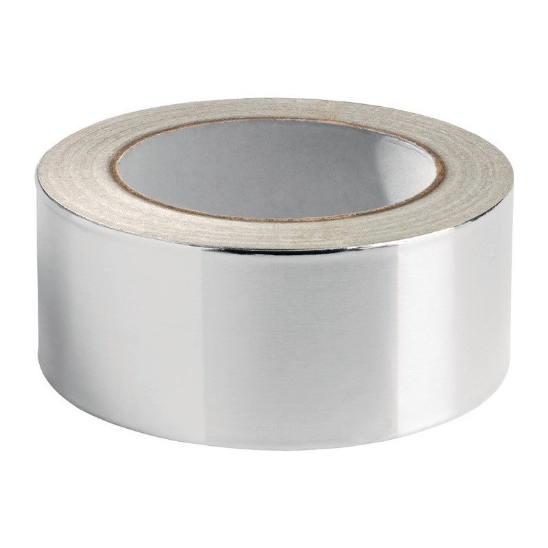 Ruban adhésif en toile 50 mm argent