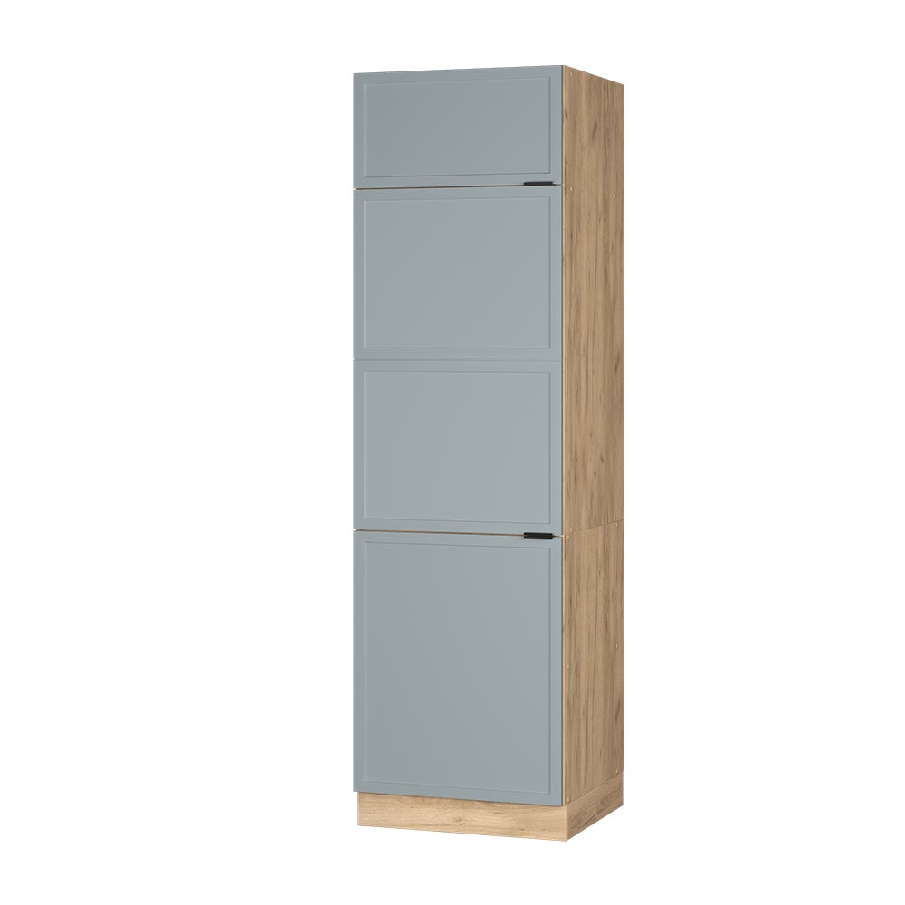 Vicco Szafka na lodówkę Fame-Line, Jasnoniebiesko-szary, 60 cm