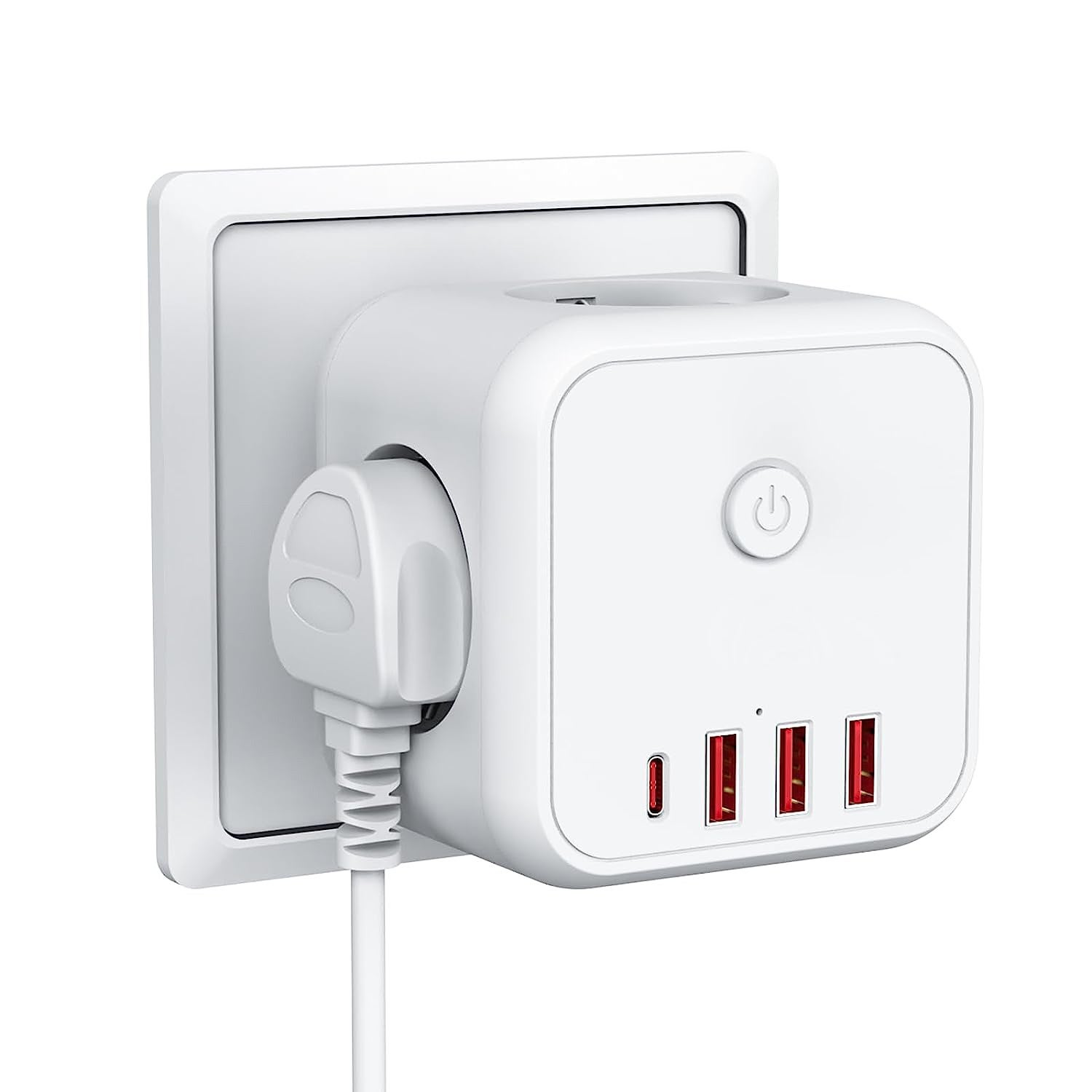 Module Alimentation Sans Fil Type-C 5V - Bobine Induction Avec LEDs - Pour Dioramas Et Modélisme