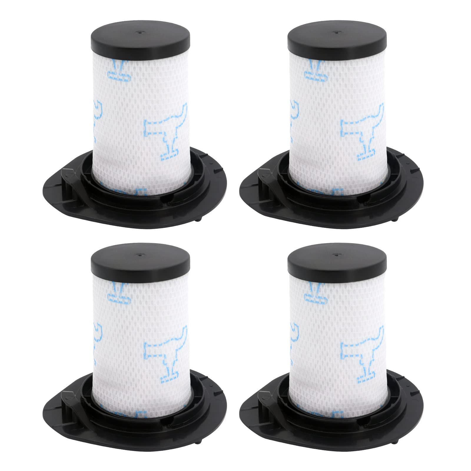 Zestaw 4 filtrów do odkurzacza Rowenta Air Force 460 all-in-one RH92XX i Air Force Flex 560 RH94XX, zamiennik ZR009002…