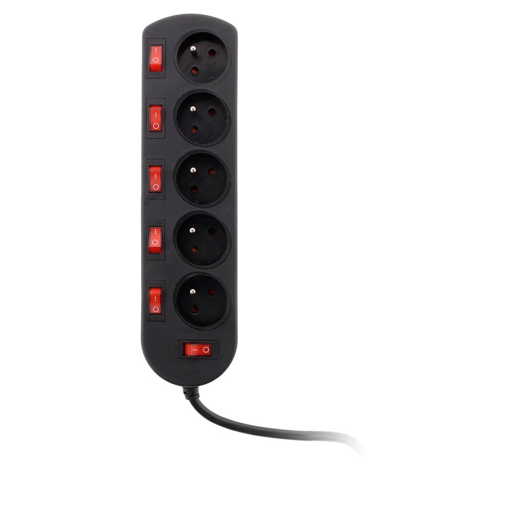 Bloc SONO 5 prises 16A 2P+T + 6 interrupteurs 3m - Zenitech - 2