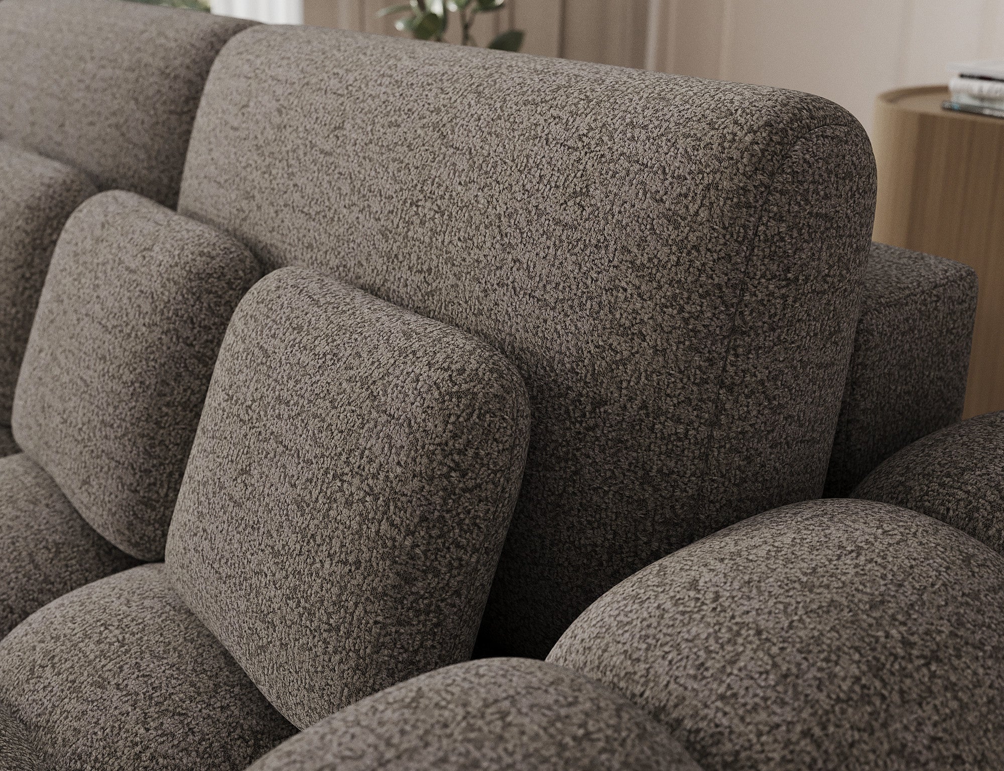 Canapé design COCOON – Le confort moderne au service de votre quotidien-Marron - 8