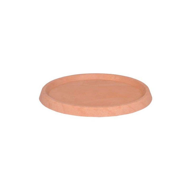 Platillo Para Maceta Rectangular De Resina - 59x28 Cm Interior, Color Impruneta, Resistente A Heladas Y Exterior