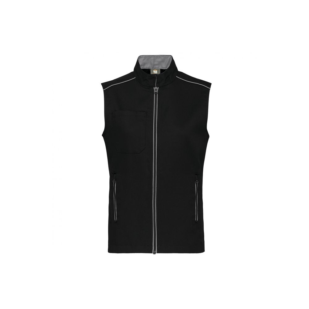 Gilet De Scène Sur Mesure – Noir Et Argent, Fait Main (Allemagne)