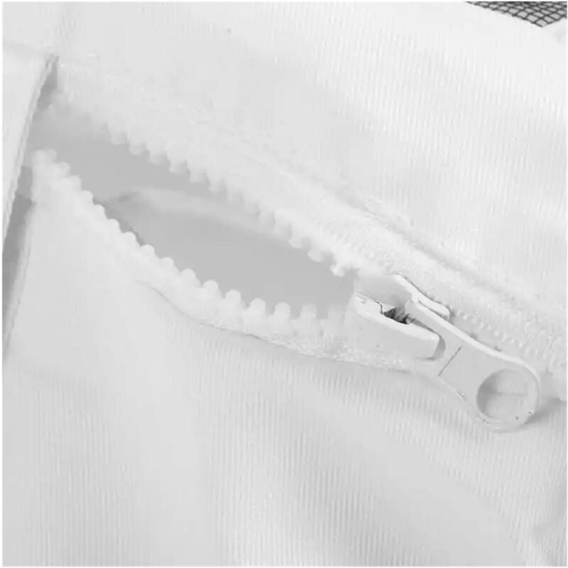 Vêtements D'apiculture Costume d'abeille for Enfants, vêtements de Protection for Enfants Tenue D'apiculteur(Blanc,Medium) - 3