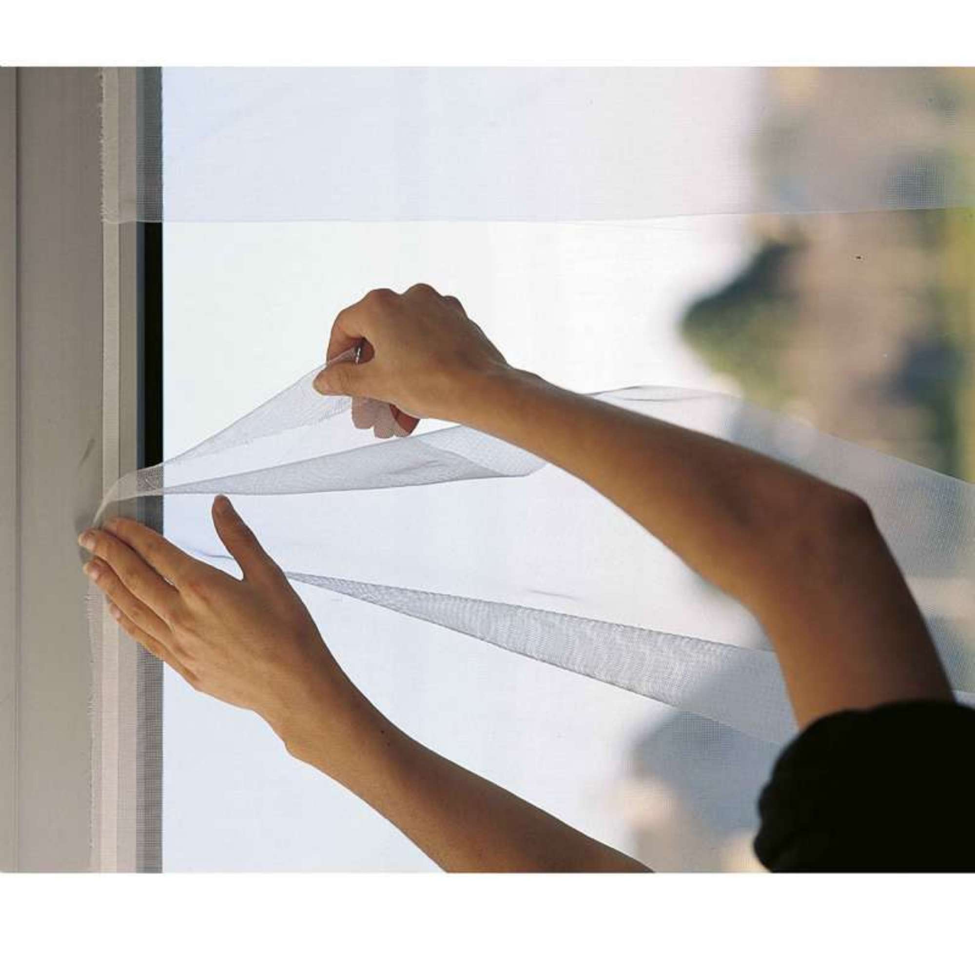 Zanzariera In Fibra Di Vetro 100x130 Cm - Rete Saldata Resistente UV, Per Finestre E Porte - Foto 6