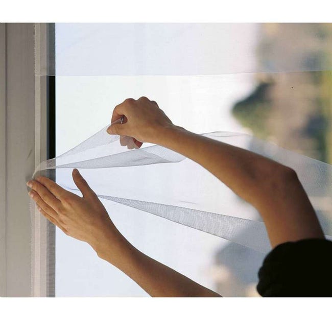 Zanzariera In Fibra Di Vetro 100x130 Cm - Rete Saldata Resistente UV, Per Finestre E Porte - Foto 6