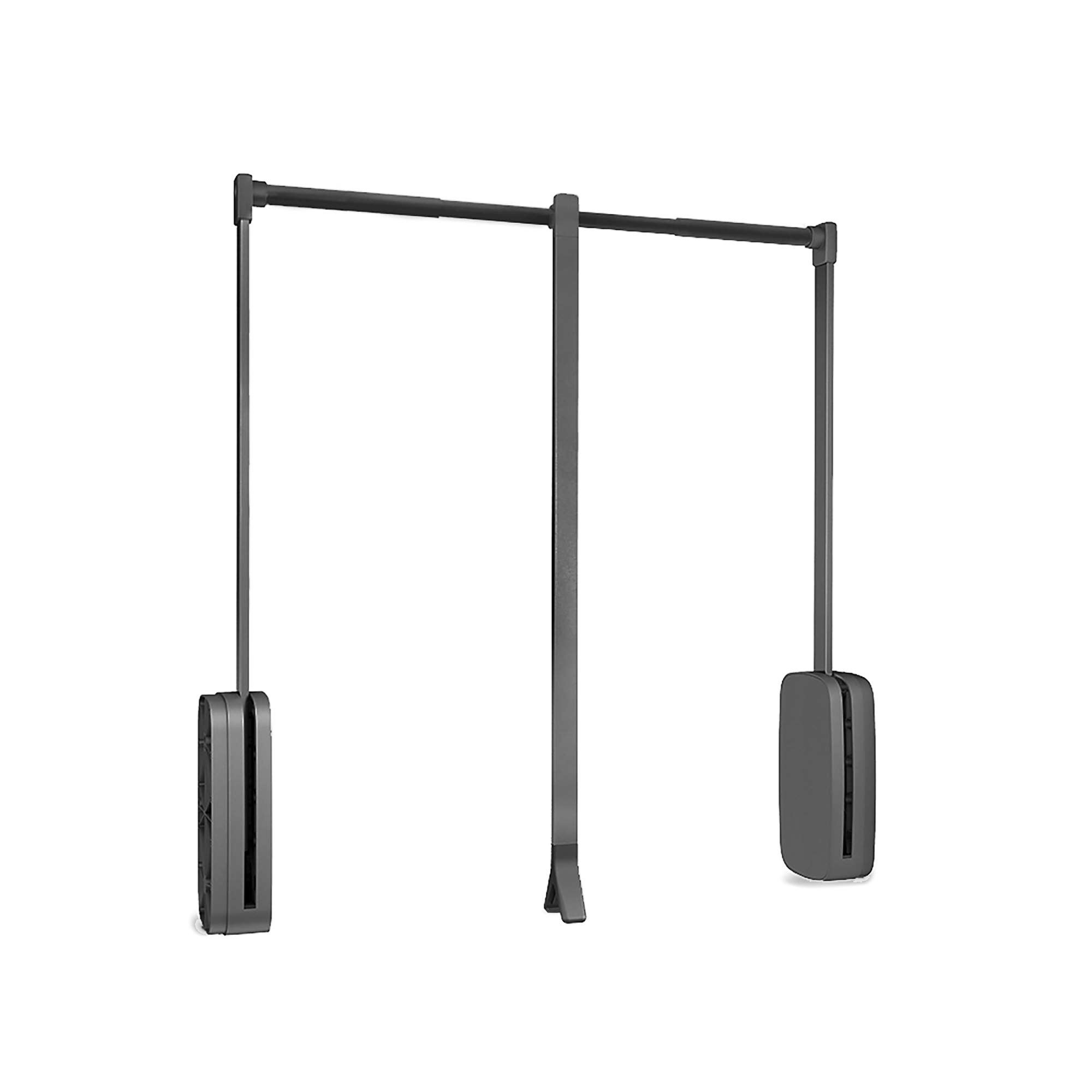 Emuca Pantograf Sling, 450 - 600, Tytanowy, Stal i Plastik