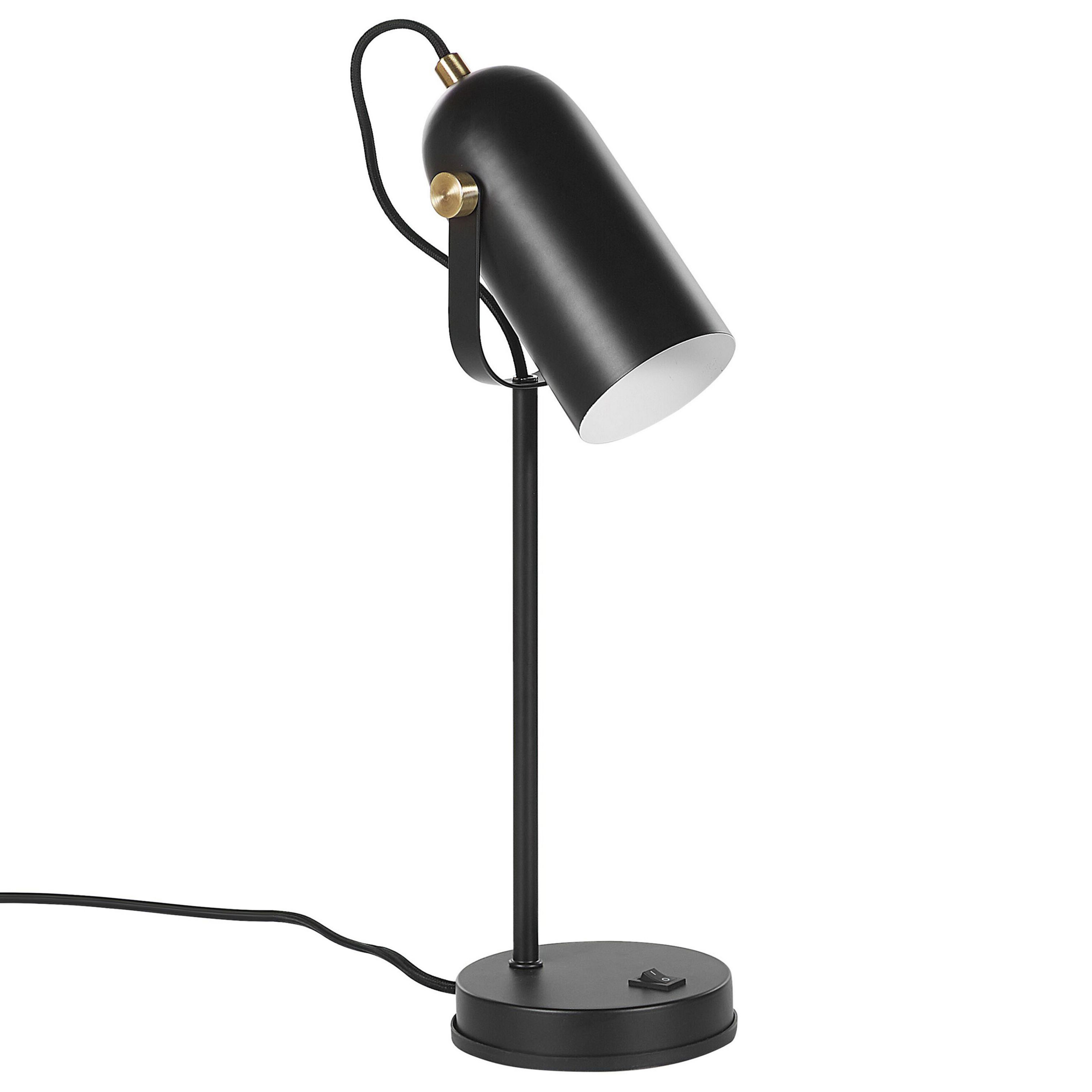 Lampă de birou TYRIA Reglabil Metal Negru
