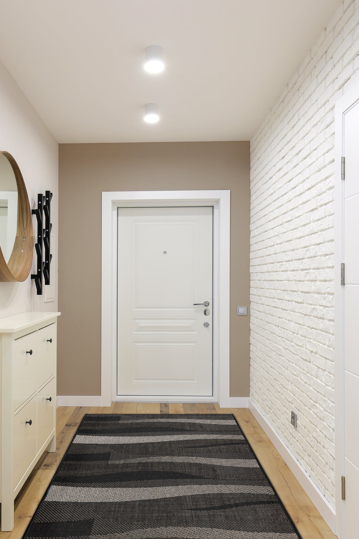 PASSATOIA SIZAL FLOORLUX disegno 20212 nero / argento 80 cm 80x700 cm - 3