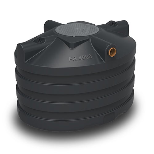 Fosse Septique Ronde 4000 Litres Renforts Circulaires DS Eau Pour 10 personnes