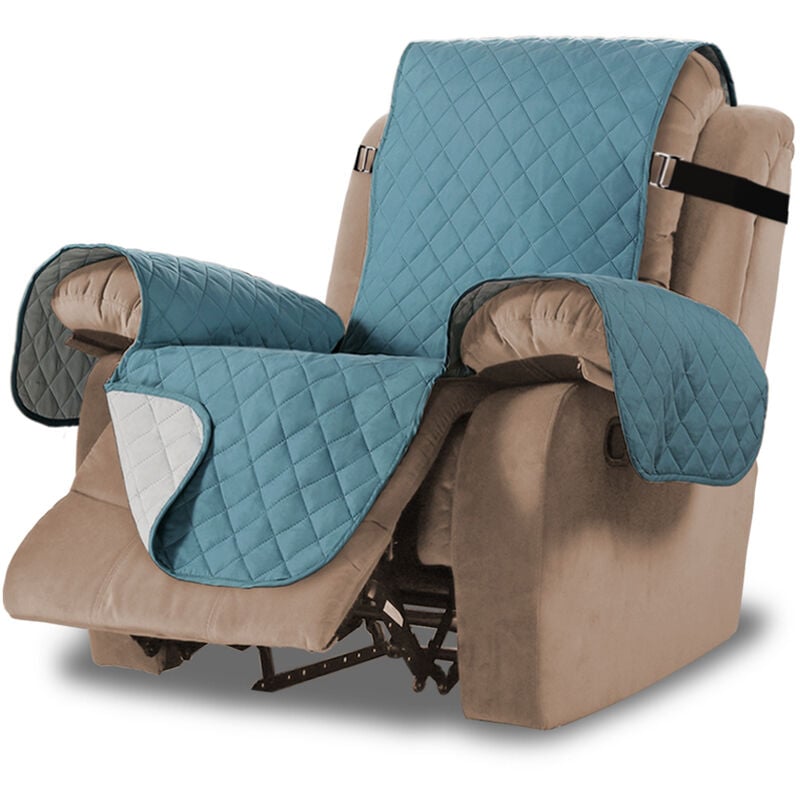 Wodoodporny pokrowiec na fotel rozkładany, odpowiedni do foteli, foteli rozkładanych i sof; pikowany, antypoślizgowy pokrowiec na sofę