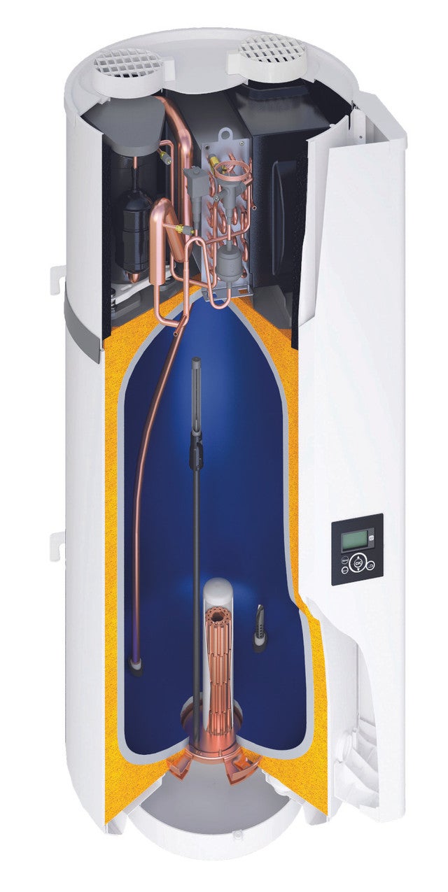Chauffe-eau thermodynamique Calypso connecté vertical mural 100L - ATLANTIC - 234510 - 3