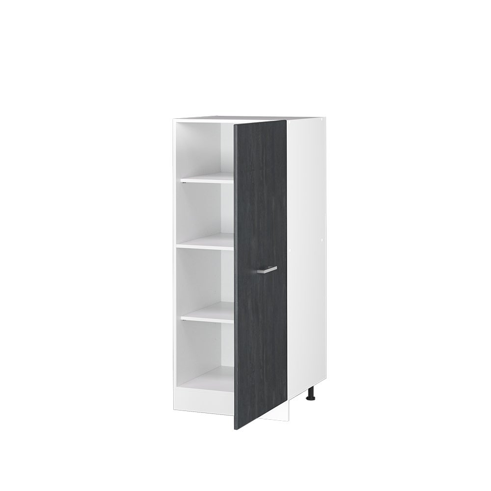 Vicco Armoire haute R-Line, Béton noir, 60cm - 4