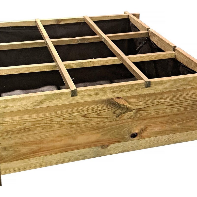 Plac do ogródka warzywnego "Iris" - 90 x 90 x 27 cm