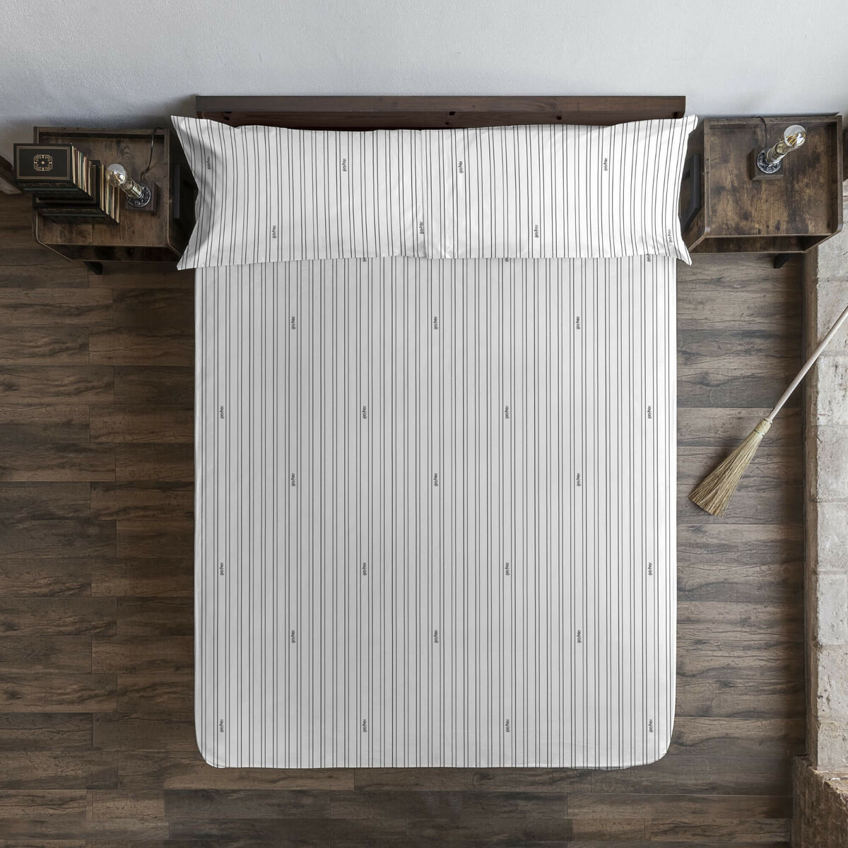 Lenzuolo con angoli Harry Potter Bianco Grigio 180 x 200 cm - 2