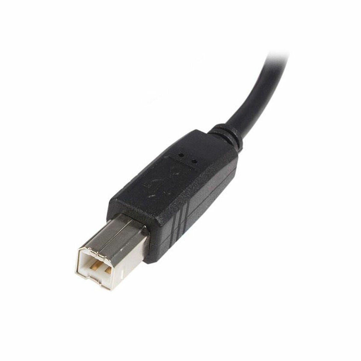 Câble USB A Vers USB B Startech USB2HAB3M Noir | Leroy Merlin