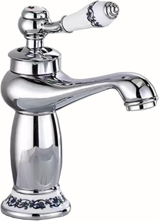 Hansa robinet eau froide lave-mains Nova haut chromé 00918101